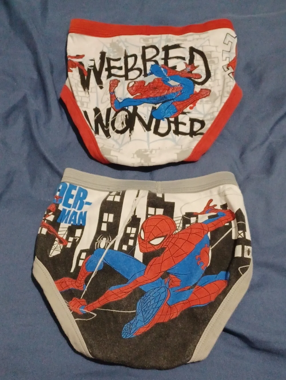 Bundle Of 5 Minecraft & 7 Superheroes Kids Briefs Underwear Size 8